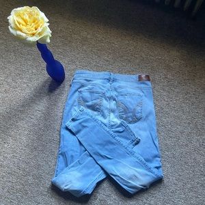 Hollister Low Rise Super Skinny Jeans